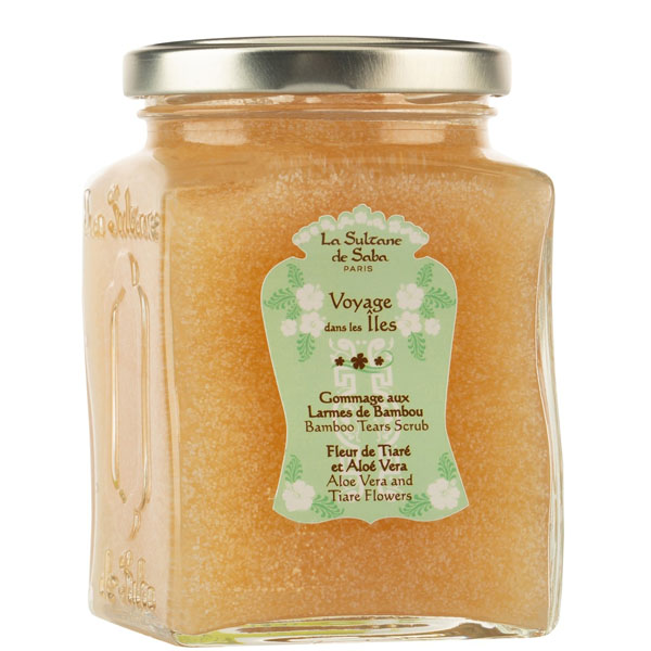 Купить скраб для тела La Sultane de Saba Tiare Flower Aloe Vera Bamboo Tears Scrub