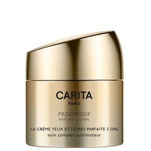 Крем для глаз и губ Carita Progressif Anti-Age Global Trio of Gold Eyes Lips Perfect Care 15 ml