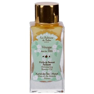 Купить масло для лица La Sultane De Saba Shimmering Beauty Oil Shea Of The Islands Monoi
